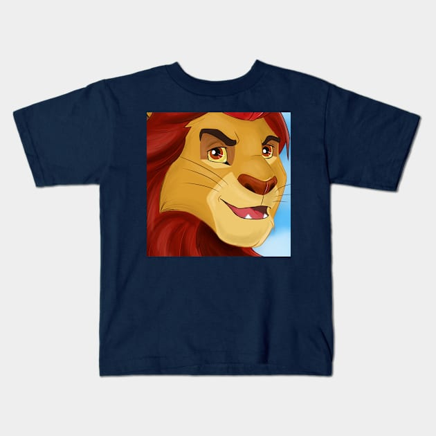 The Lion Guard Kids T-Shirt by OCDVampire